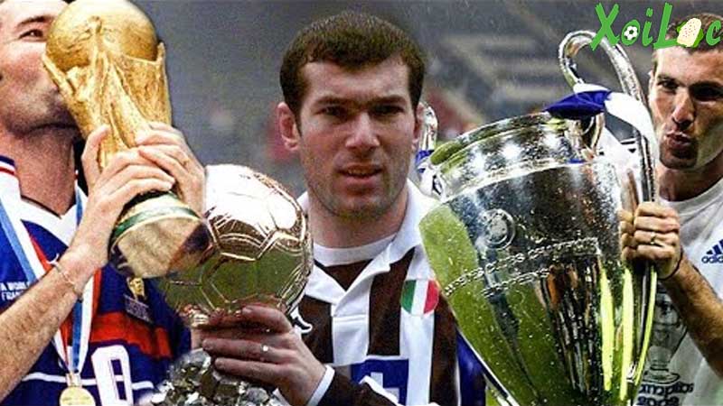 Zidane giành được nhiều danh hiệu cao quý dành cho tập thể gồm World Cup, Euro, Champions League
